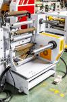 Triangle Plastic Film Folding Machine Unwinding Diameter 800mm