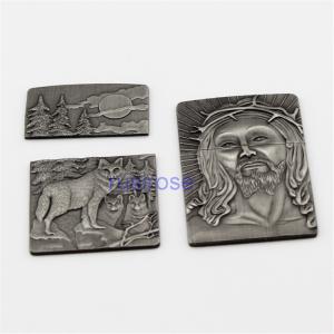 Lighter combination OEM badge custom, combination badge custom, antique badge, ancient tin color 3D badge