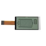 18PIN FPC Connect Custom LCD Display Screen TN Segmented Black Characters