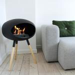 China ISO9001 Bioethanol Fires Freestanding 26.5kg Cocoon Fires for sale