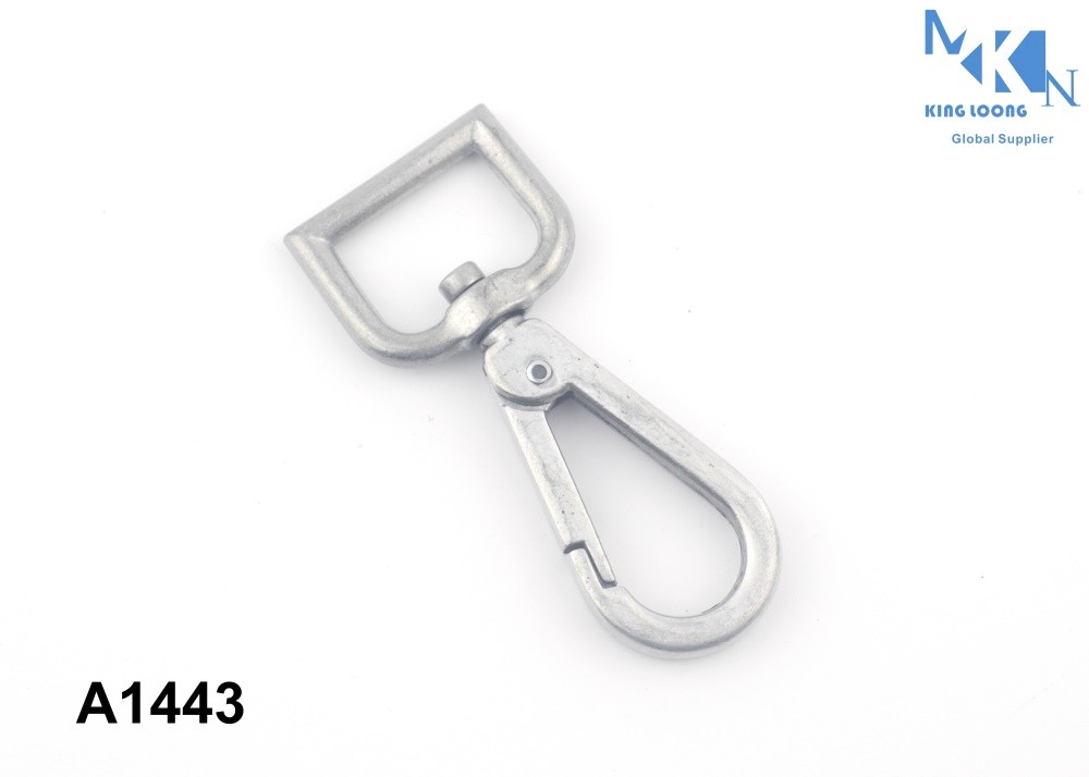 Wholesale Luggage Hardware Spring Snap Hook , Swivel Snap Hooks Wear Resistance from china suppliers
