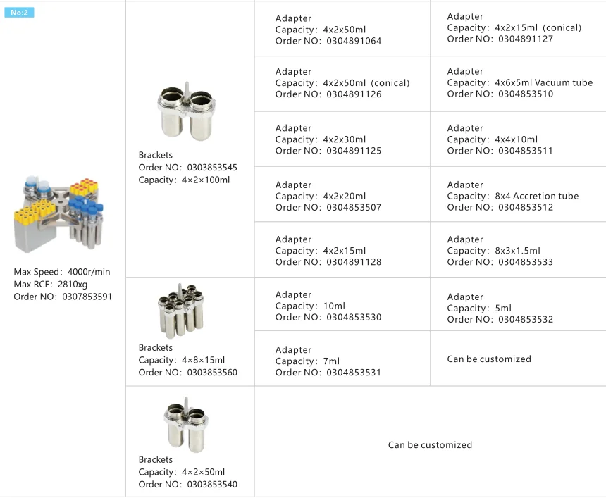 Low speed centrifuge with 4*250ml swing out rotor max speed 5000r/min clinical centrifuge