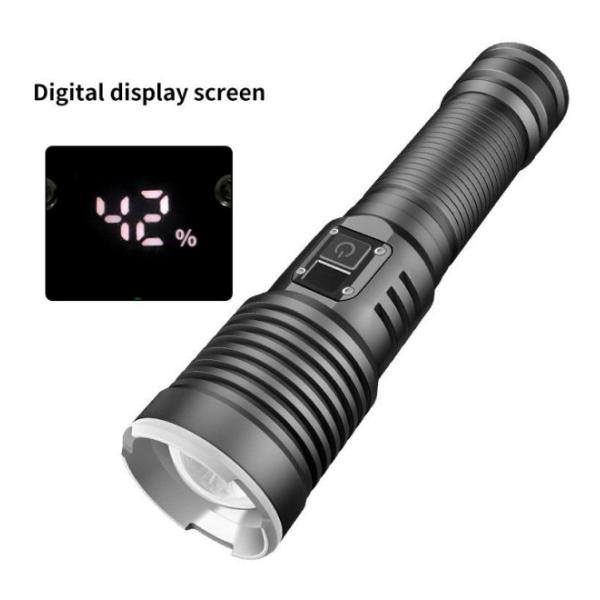 LED Flashlights High Lumens Rechargeable with Zoomable for Camping