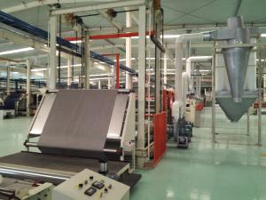 Conveyor Chain Carpet Backing Machine Asphalting And Subsequent Drying Production Line