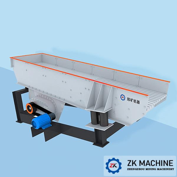 Quality Big Processing Capacity Vibratory Feeder With Low Energy Consumption And Fatigue Resistance for sale