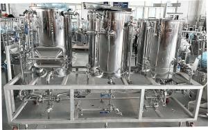 China Tri Clamp Stainless Steel Conical Fermenter Industrial Brewing Conical Fermenter on sale