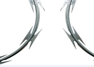 700mm Roll Diameter Razor Barbed Wire Cbt-65 Hot Dipped Galvanized
