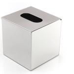 Cube Finished Ss Toilet Roll Storage Box Desktop Tissue Box Holders