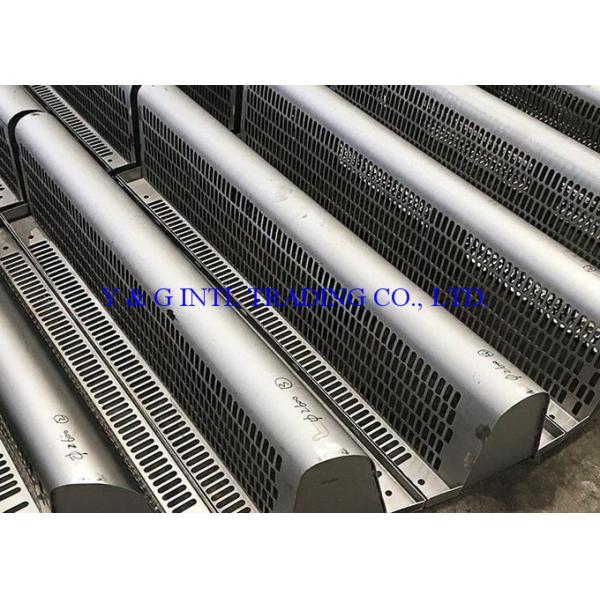 SS/CS/ Plastic Distillation Tower Internals Hump Support 290 Mm Fixed Width Sectional Design