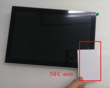 Industrial Grade Android OS Wall mounted POE Power Tablet PC 10 Inch Touch Screen NFC reader