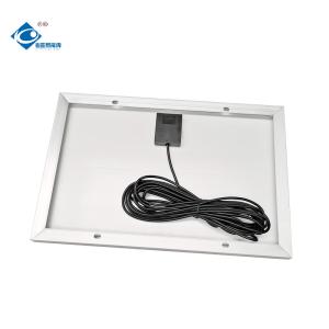 Wholesale 18V Mini Poly Glass Laminated Solar Panel ZW-8W-18V-P Portable Solar Panels Charger 8W 0.44A from china suppliers