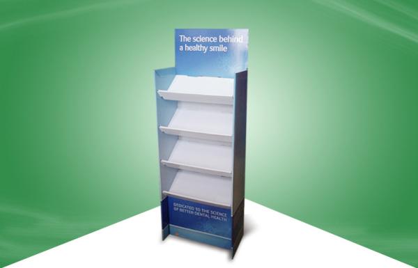 Quality Four Shelf custom cardboard pop displays , Promoting cardboard display shelf Medicine USE for sale