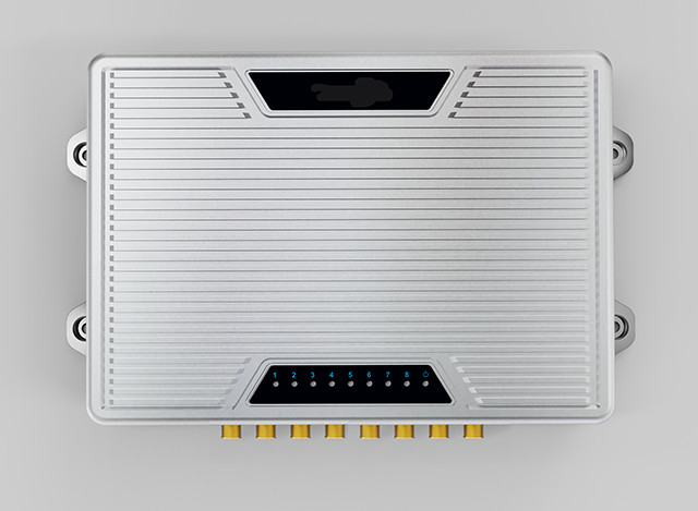8port UHF RFID Fixed Reader Multi Tag Recognition For RFID Inventory Management