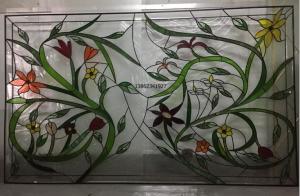 Wholesale 300mm 200mm Victorian Leaded Stained Leaded Glass Patina Caming from china suppliers