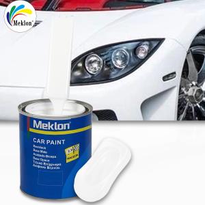 China High Coverage High Extra White Automotive Refinish Paint With Low Voc on sale