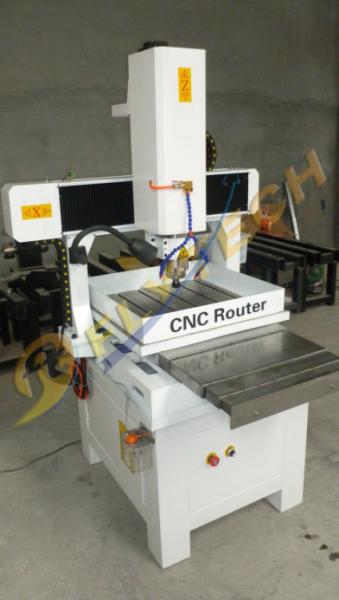 Quality New arrival  6060 cnc router machine with stailess steel table servo motors for sale