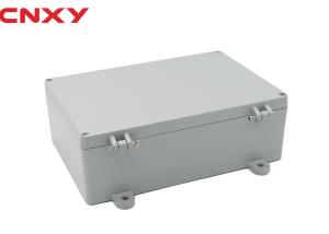 China Outdoor Hinged Aluminum Box , Corrosion Proof Waterproof Junction Box on sale