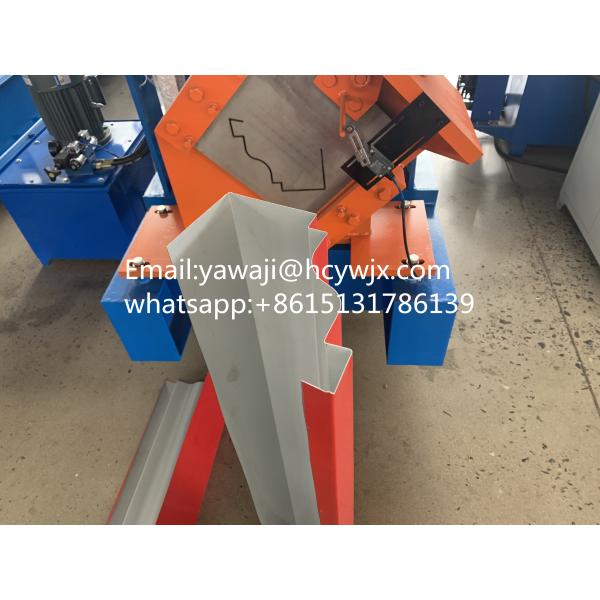 15m/min Gutter Roll Forming Machine For PPIG IG Aluminum