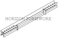 Steel Waling Wall Formwork Systems , Column Formwork Systems For Commercial Towers