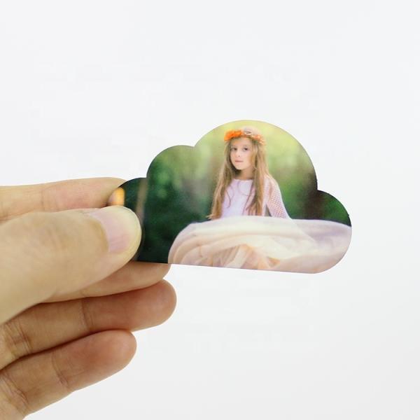 China Factory 60x36mm Sublimation Blank MDF Fridge Magnets for Gift