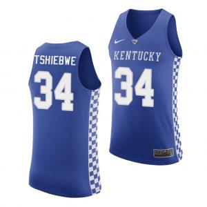 China Adult'S NCAA Oscar Tshiebwe Kentucky Wildcats Basketball Jersey on sale