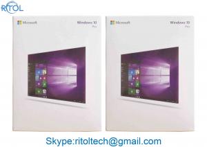 China Windows 10 Pro Box Windows 10 Retail Box Windows 10 Pro 64 Bit Product Key on sale