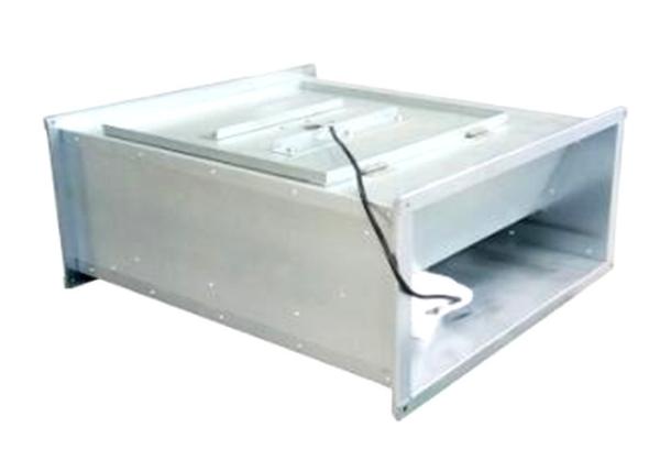 Quality Low Noise Rectangular Inline Duct Fan / Industrial Rectangular Exhaust Fan for sale