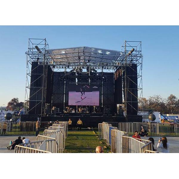 High Brightness Rent LED Screen Waterproof Indoor Led Video Walls RGB SMD 3 In 1