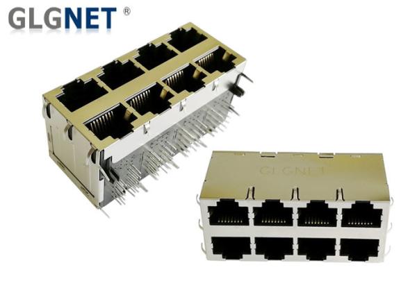 Quality RJ45 Multiple Port Connectors 1000 Base T for sale