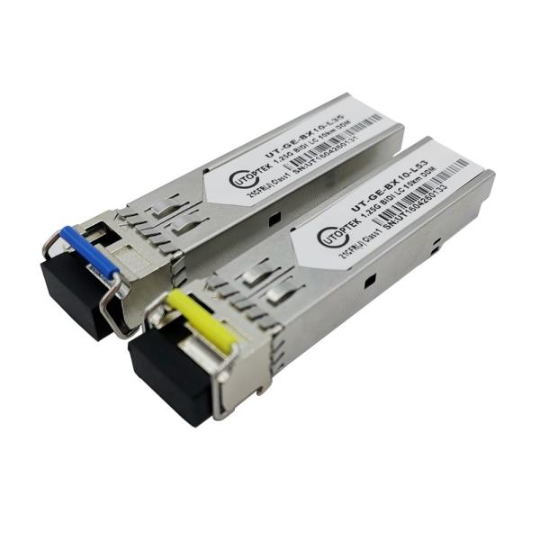 1.25G WDM BiDi LC 10km SFP Transceiver 1310/1550nm compatible cisco/huawei/HP/Aruba/Ericsson/Mikrotik