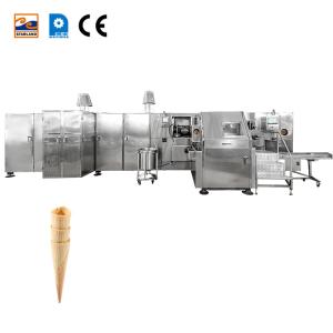 Commercial Grade Productivity Barquillo Cone Making Machine with Adjustable Speed