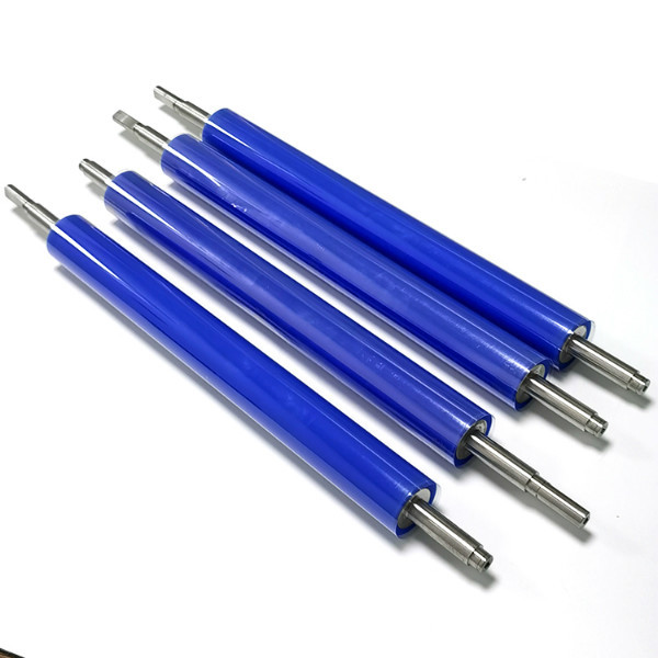 China Blue Reusable Silicone Cleanroom Tacky Roller For SMT Machine on sale