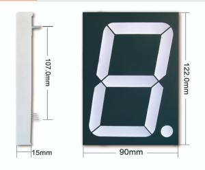 CC Polarity 575nm Full Color Muti-Color LED Backlight Digital Display 10mm Pixels Smd Module