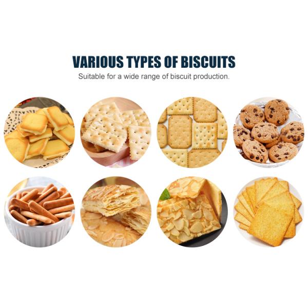 Automatic Biscuit Making Machine High Speed Stainless Steel Dough Cutting Machine
