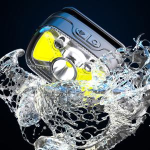 China 6000K White Waterproof Headlamp Actuators High Lumen Led Headlamp With 8000lm Lumen on sale