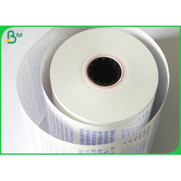 Waterproof  460mm Width 48gsm Thermal Rolls For Payment Slips 