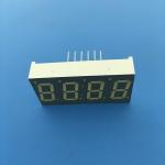 Refrigerator Control 4 Digit Seven Segment Display 0.49" Ultra White Custom