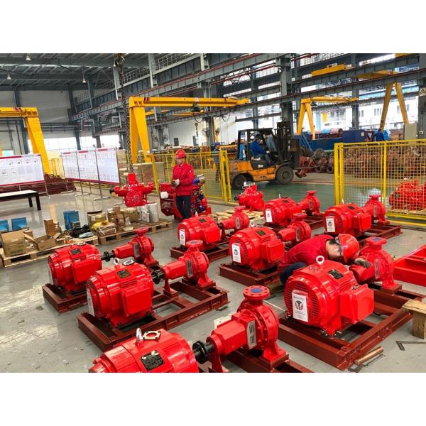 400GPM Horizontal Single Stage End Suction Fire Pump