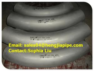 China stainless steel ASTM A312 TP316L R=5D elbow/bend on sale