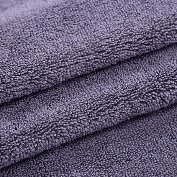 High Absorbability Auto Detailing Microfiber Towels Thick Fabric Space Saving
