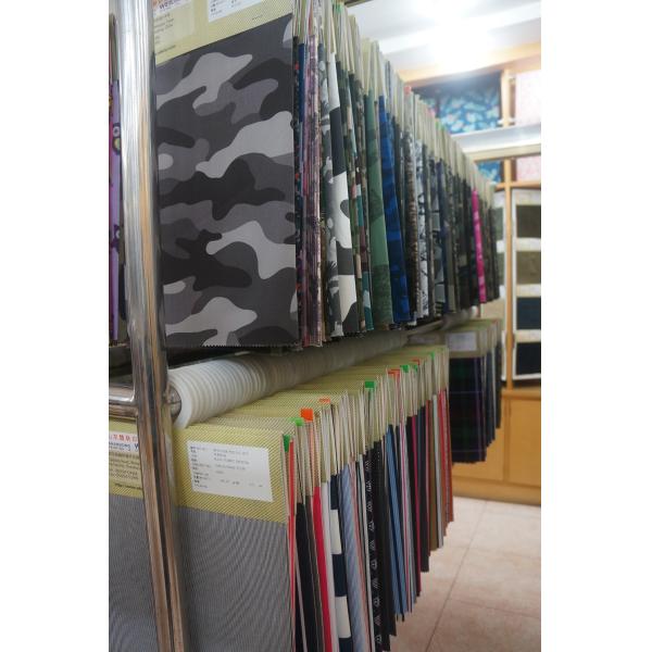 Customized Loop Yarn Dyed Woven Fabric Wool Cotton Polyester Blended Fabric for Suit