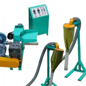 China Extruded Plastic Agglomerator Machine For PVC Hdpe Recycling Pelletizing on sale