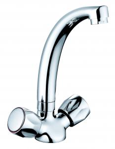 China Double Handles Contemporary Kitchen Mixer Taps For Kitchen T81027 on sale