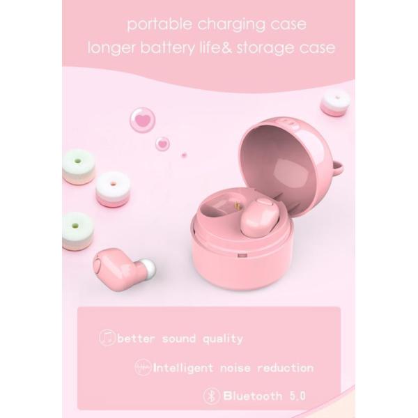 Bluetooth 5.0 Earphone Tws Wireless Headphones Cordless Headphone Handsfree Earbuds Sport Earphones Headset Hearing Aid with Mic