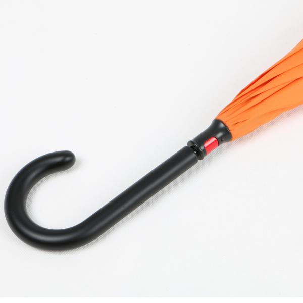 Double Layer Inverted Umbrella , Plastic C Handle Reverse Open And Close Umbrella