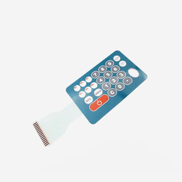 Quality Water Proof Membrane Keyboard Switch With Keyboard Layout Custom for sale