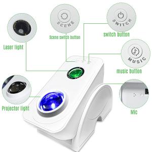Wholesale Ceiling Star Light LED Projector RGB Laser Color APP Wireless Control from china suppliers