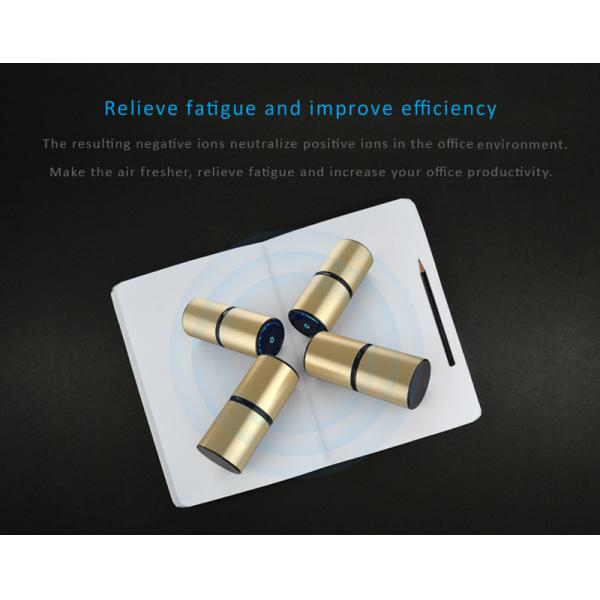USB Battery Powered mini Ozone Generator Negative Ion Air Cleaner Dual Mode