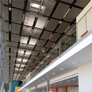 China Metal Suspended Aluminum Expanded Mesh Ceiling Panel For Interior Decor on sale