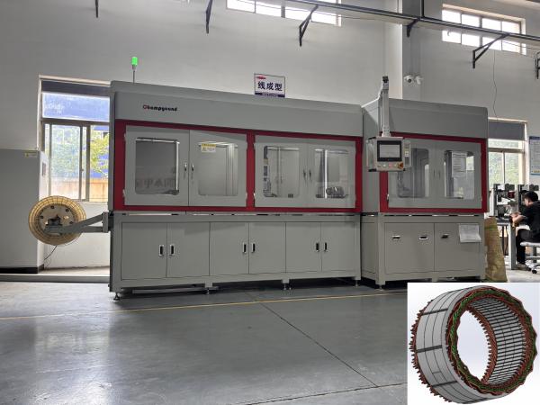 Quality Flat Wire Automatic Hairpin Motor Stator Winding Machine ISO Certificated for sale